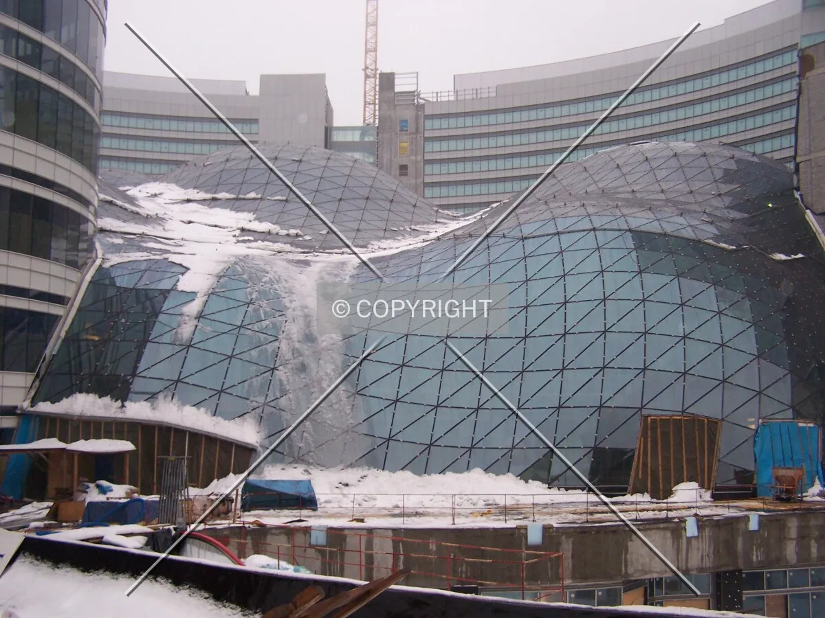 The waving roof