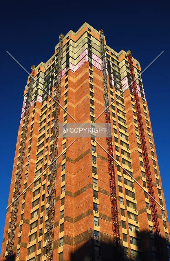 Looking up from 2nd Avenue