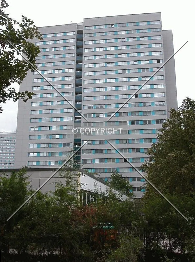 Front of the building