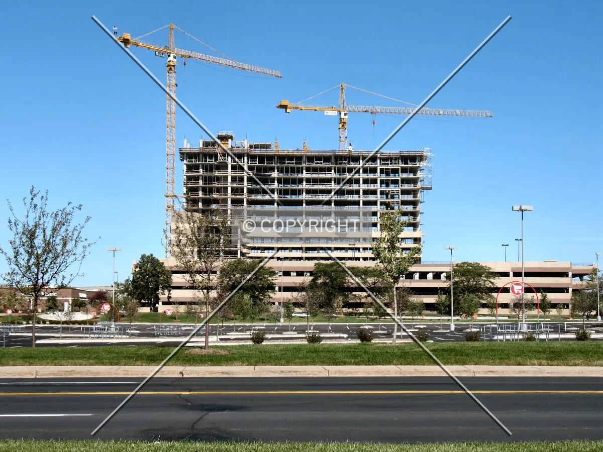 View to the north across Hazelden Road