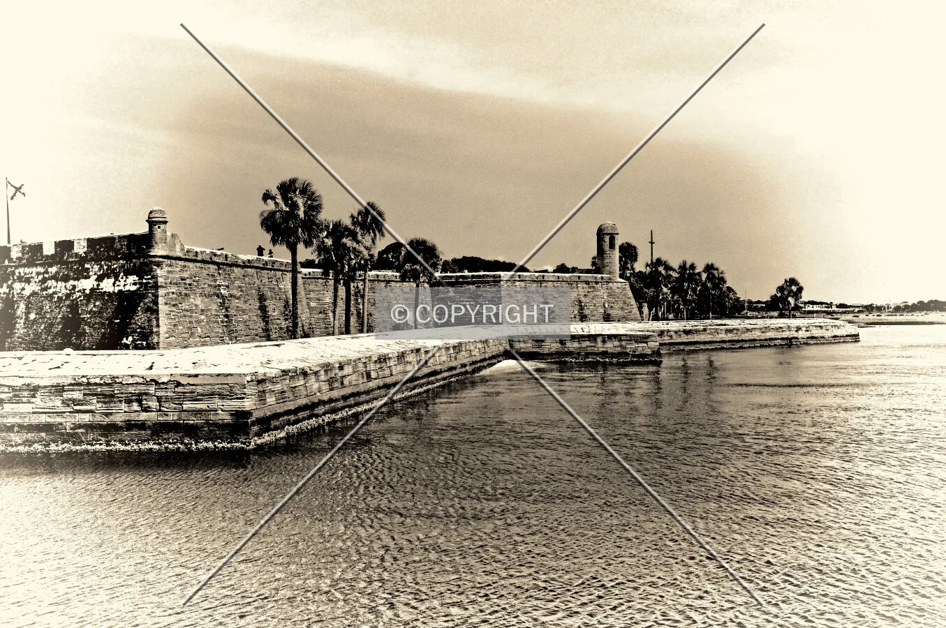 Castillo de San Marcos, St. Augustine, Florida, U.S.A.