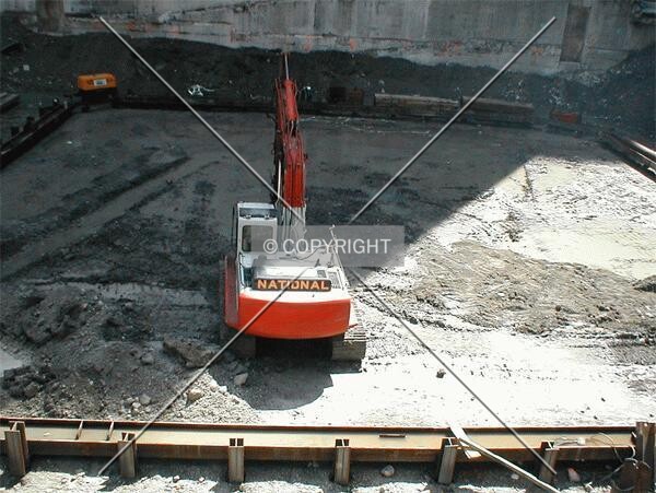 Site view from Wacker Drive