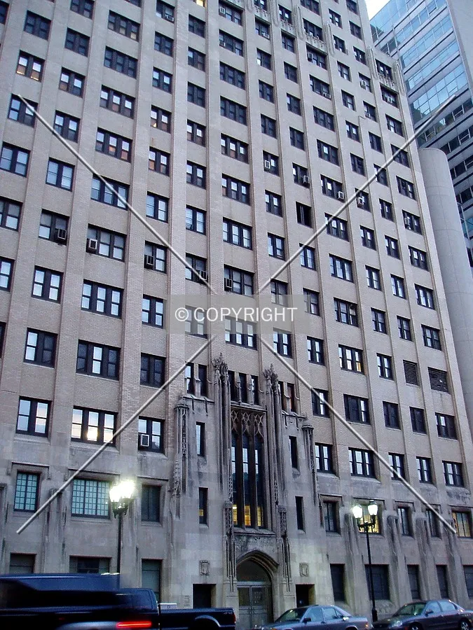East entrance on Broad Street and lower floors from the southeast