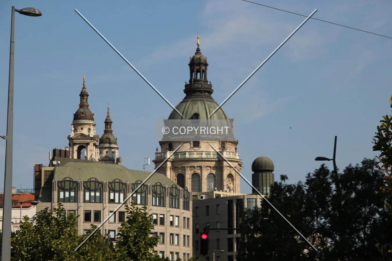 View from Déak Ferenc tér
