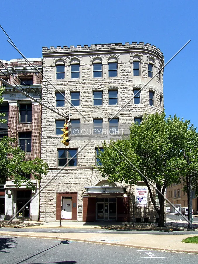 View from the southwest across Mattison Avenue