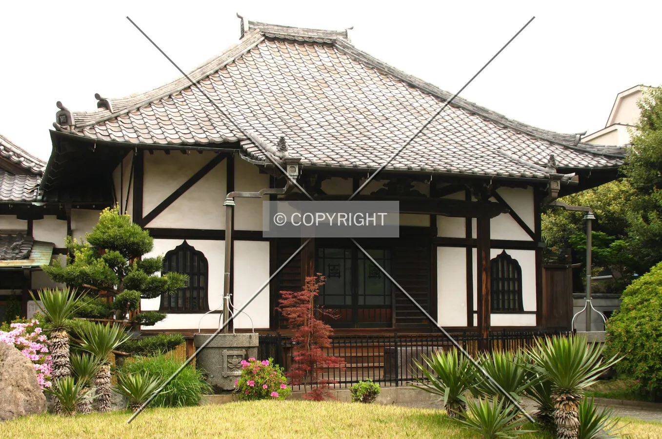 East wing of the main hall