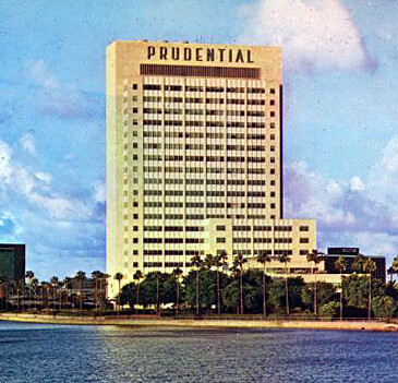 Vintage view from the southwest