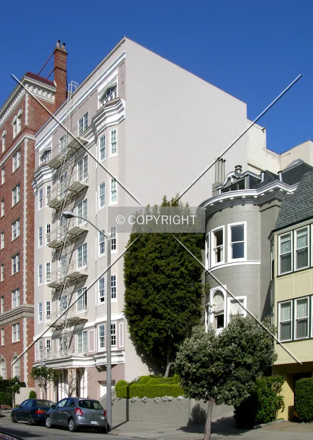 From Pacific Avenue to the southeast