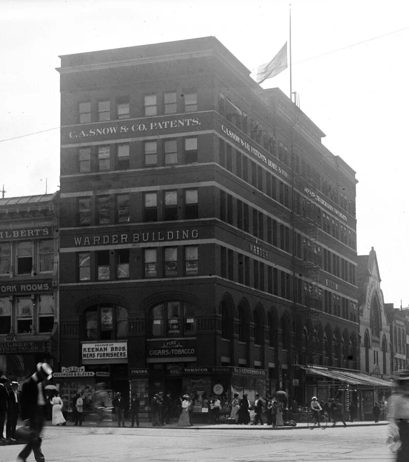 View from the northwest