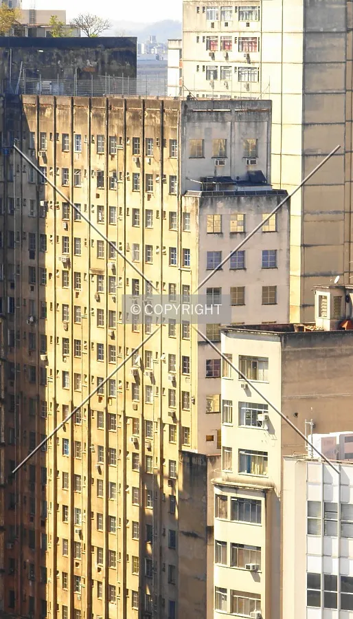 Partial view of west wing seen from atop Formac Building