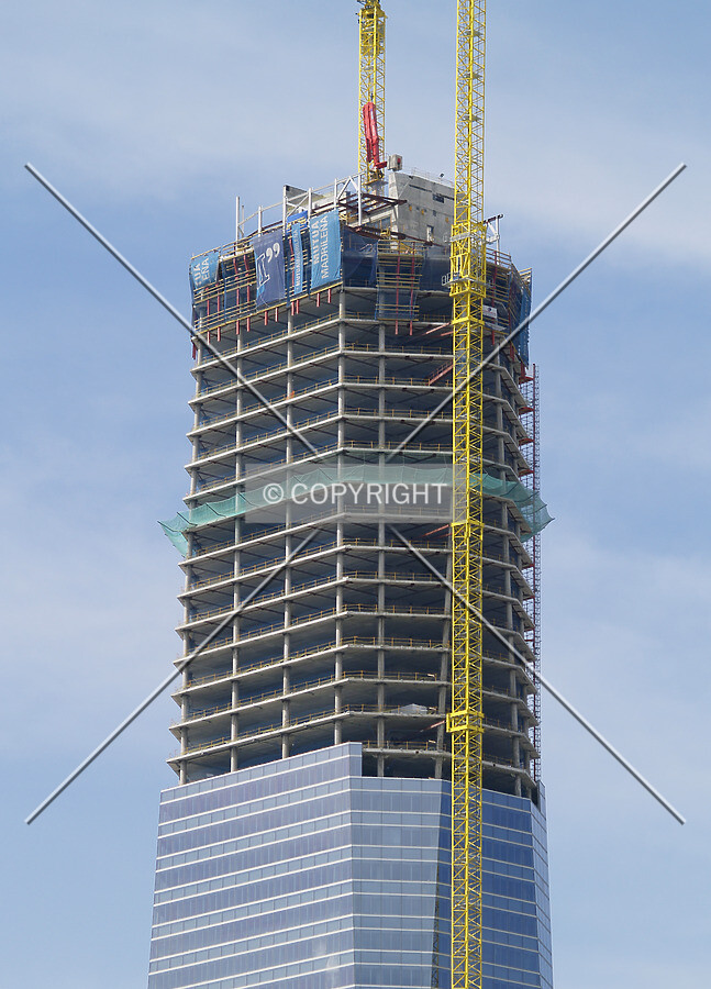 Top floors as seen from the eastern side