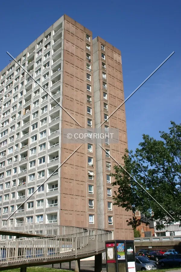 Side view from Cambridge Road