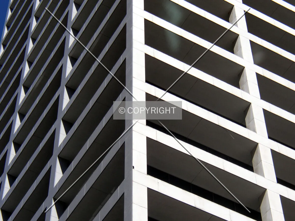 Detail of the facade on the northwest corner