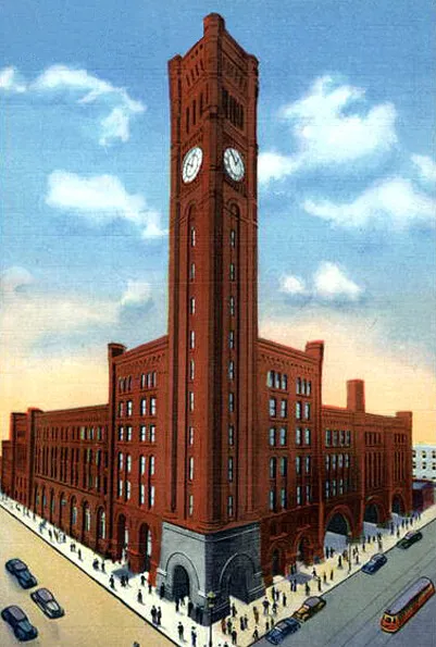 View from the northeast