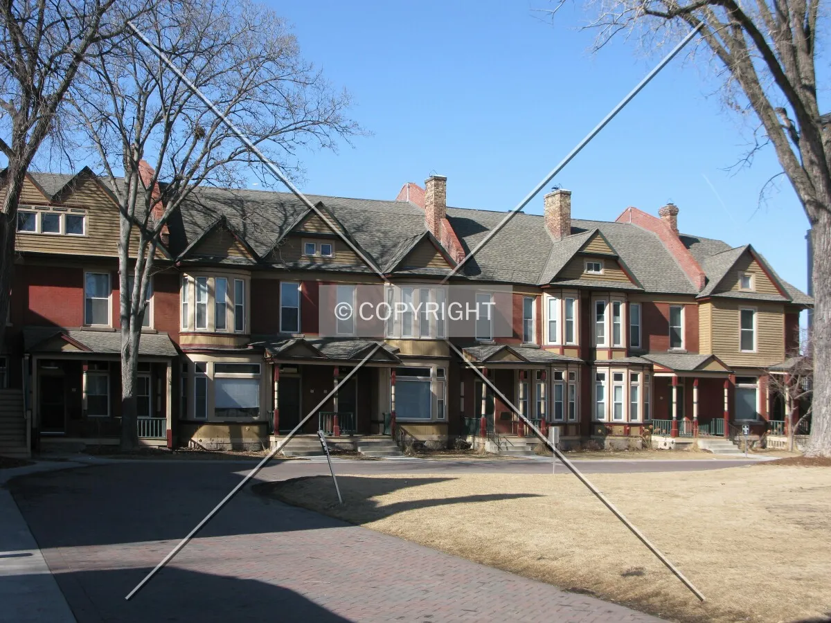 View to the northwest from the entrance court
