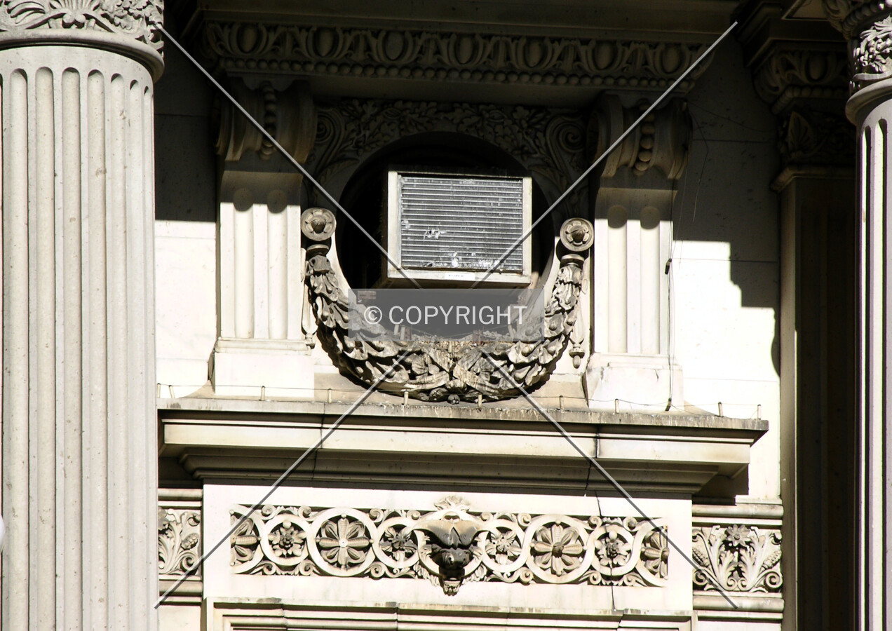 Detail of the southern facade