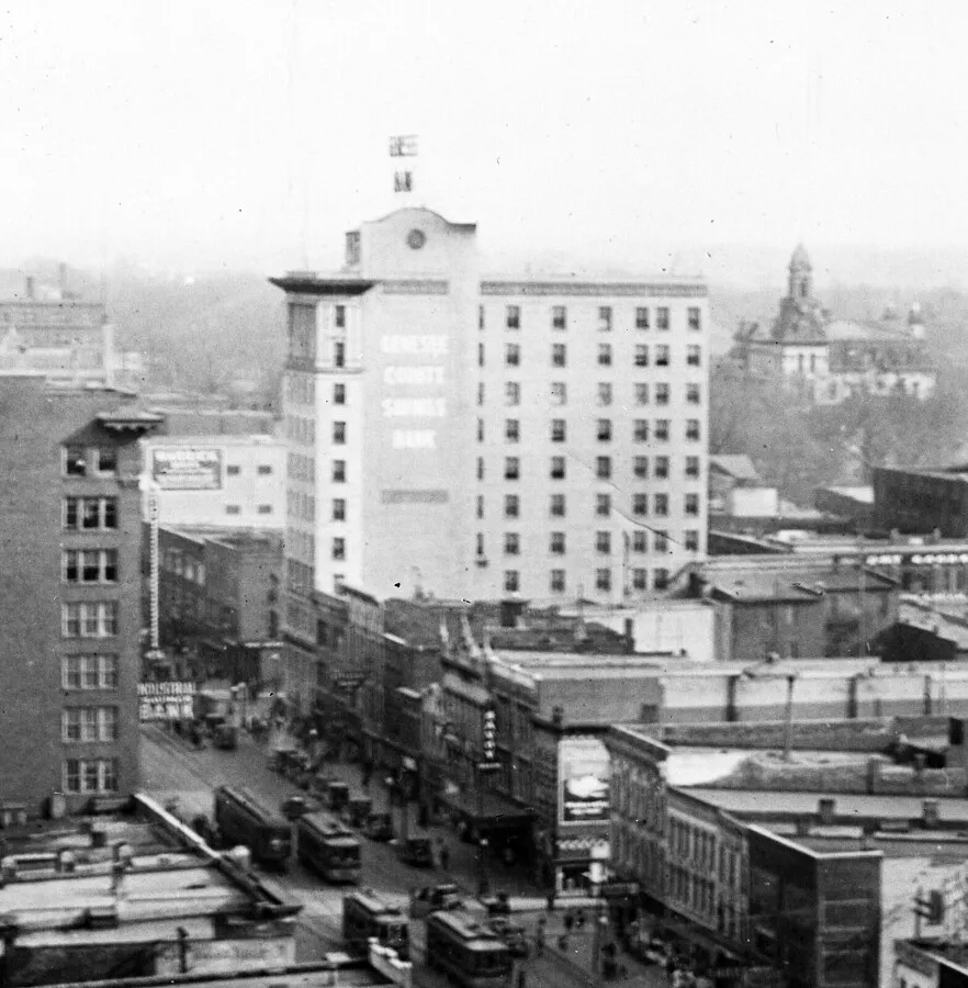 Vintage view from the northwest