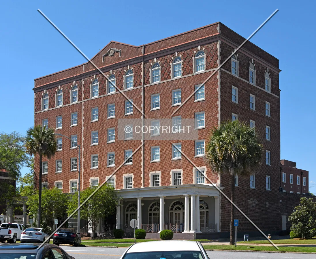 View from the southeast