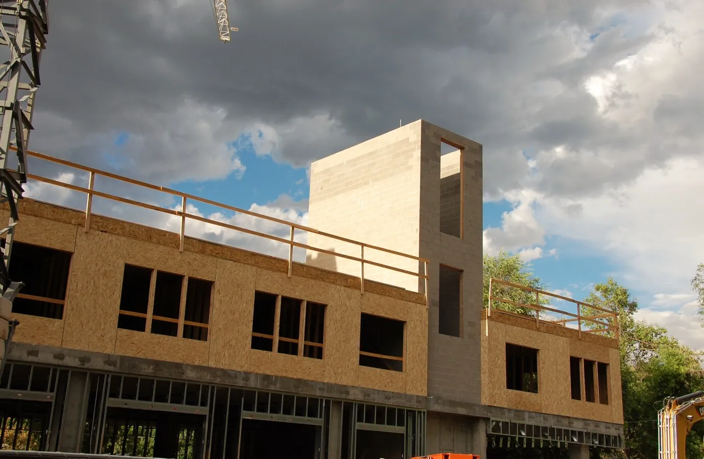 Looking northeast
