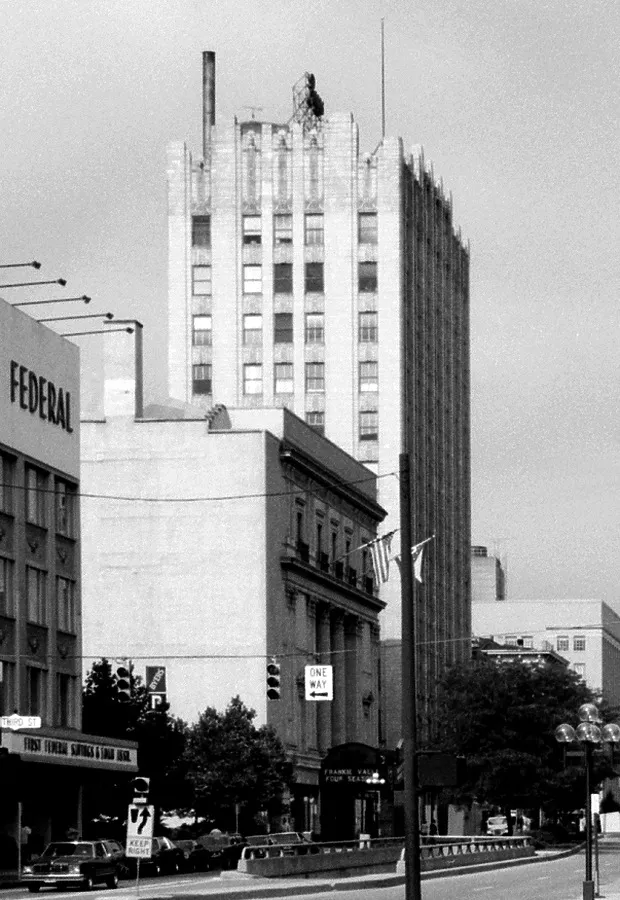 Vintage view from the northeast before renovation