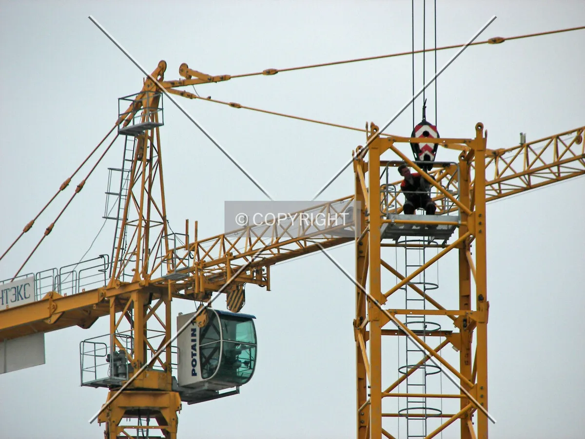 Tower crane installation