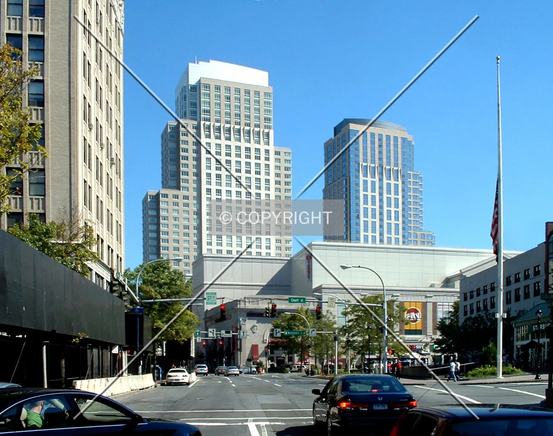 View from the west on Main Street