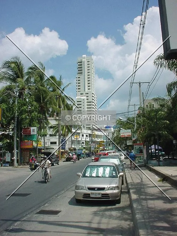 View from street level