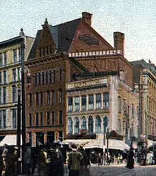Vintage view from the west