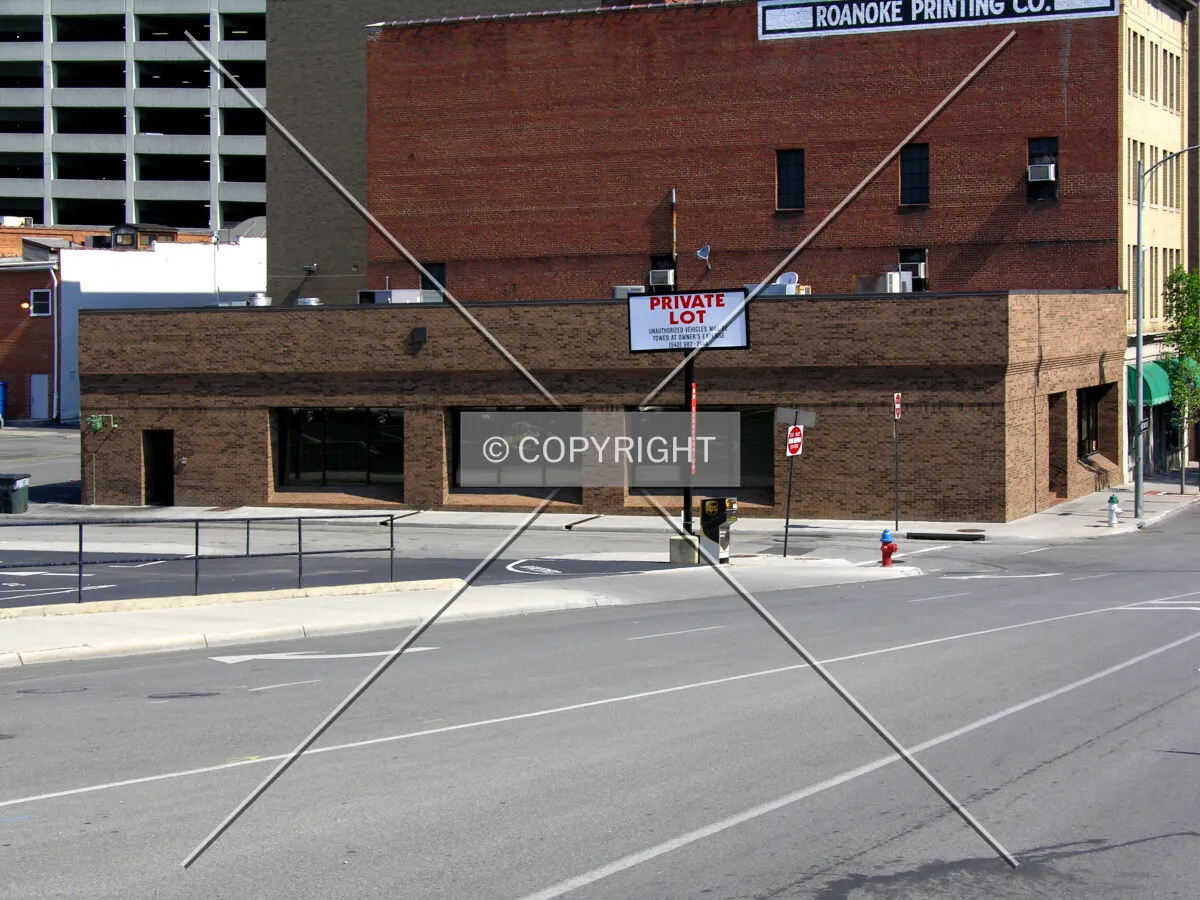 From 1st Street to the south