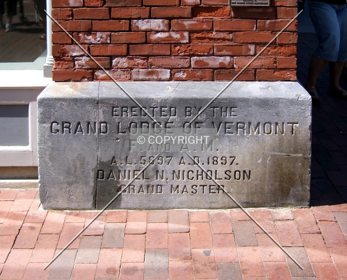 Cornerstone at Church and Pearl Streets