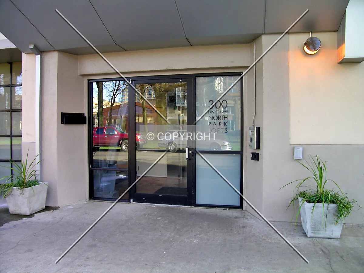 Western entrance