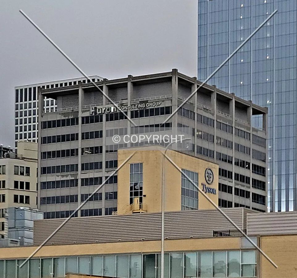 Upper floors from the southwest; April 10, 2021