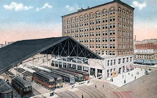 View from the southwest