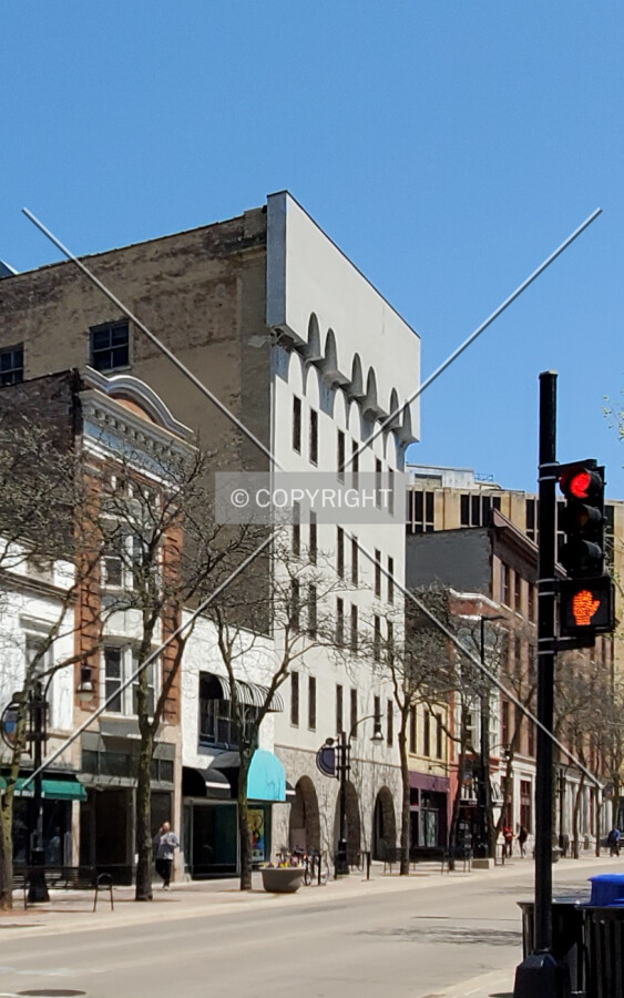 From the southwest; Madison, Wisconsin
