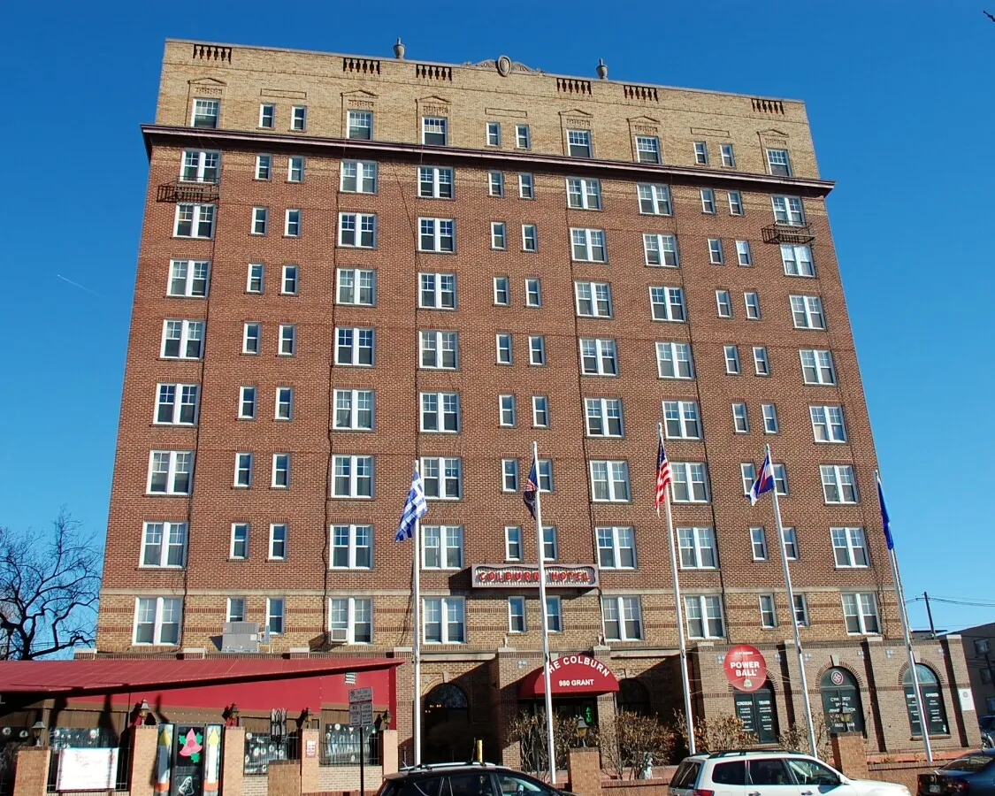 View from the west