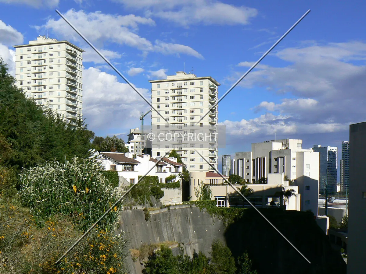 View from the west