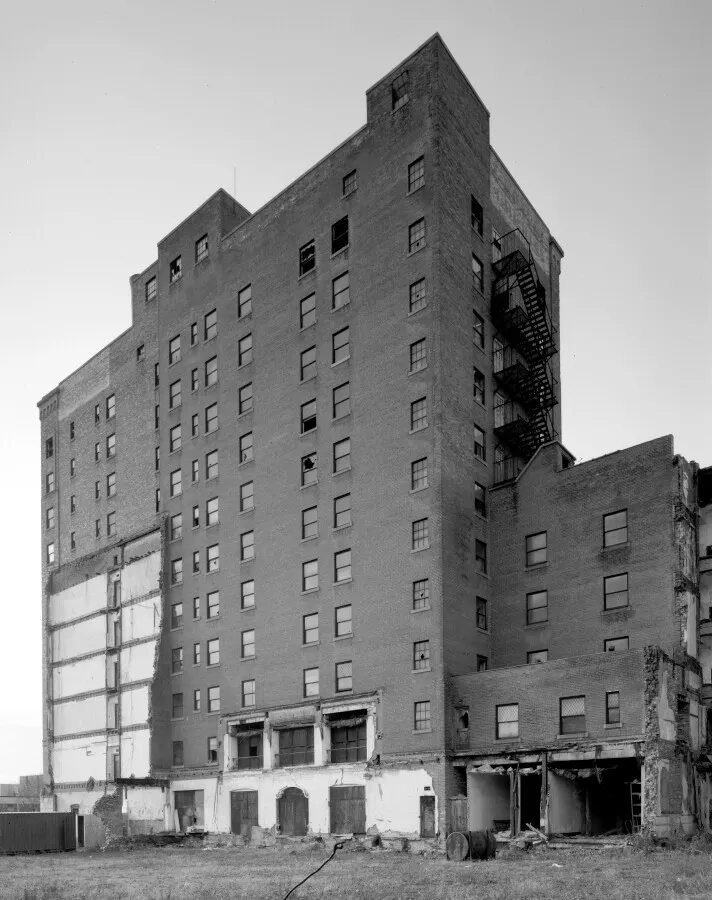 View from the east