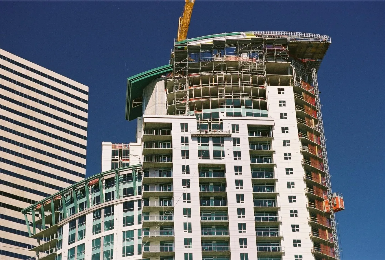 View of upper floors