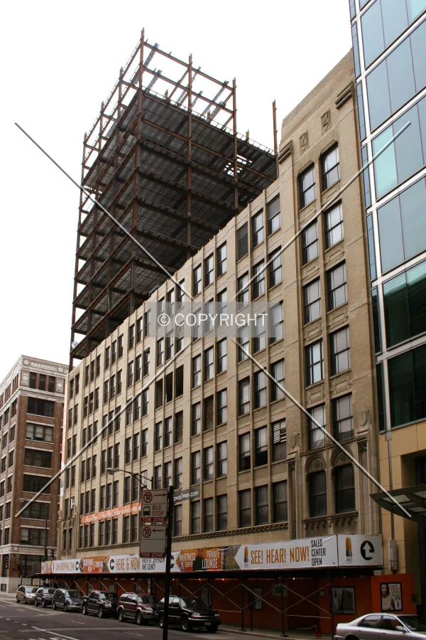 View from the southeast
