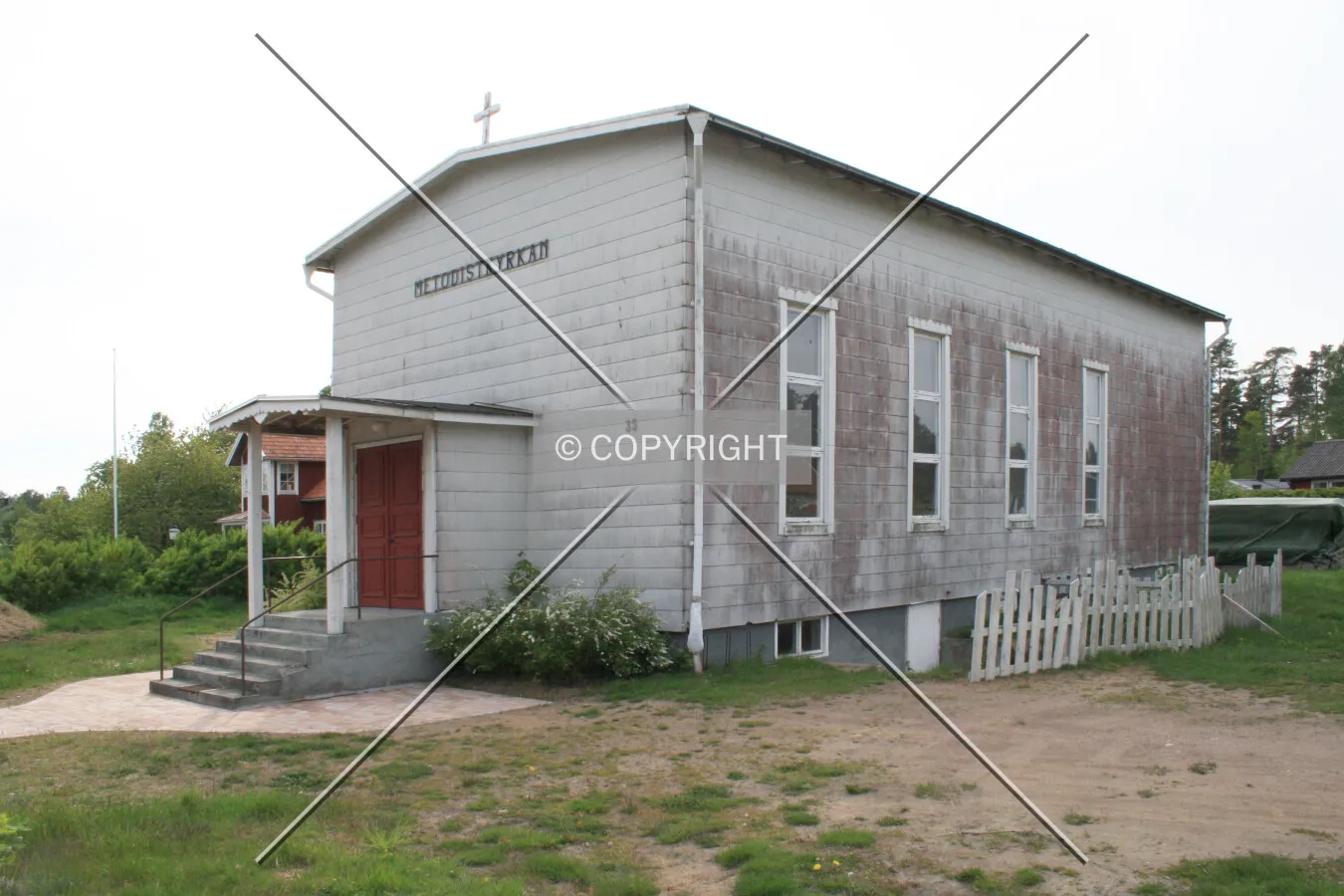 Methodist church in Loftahammer