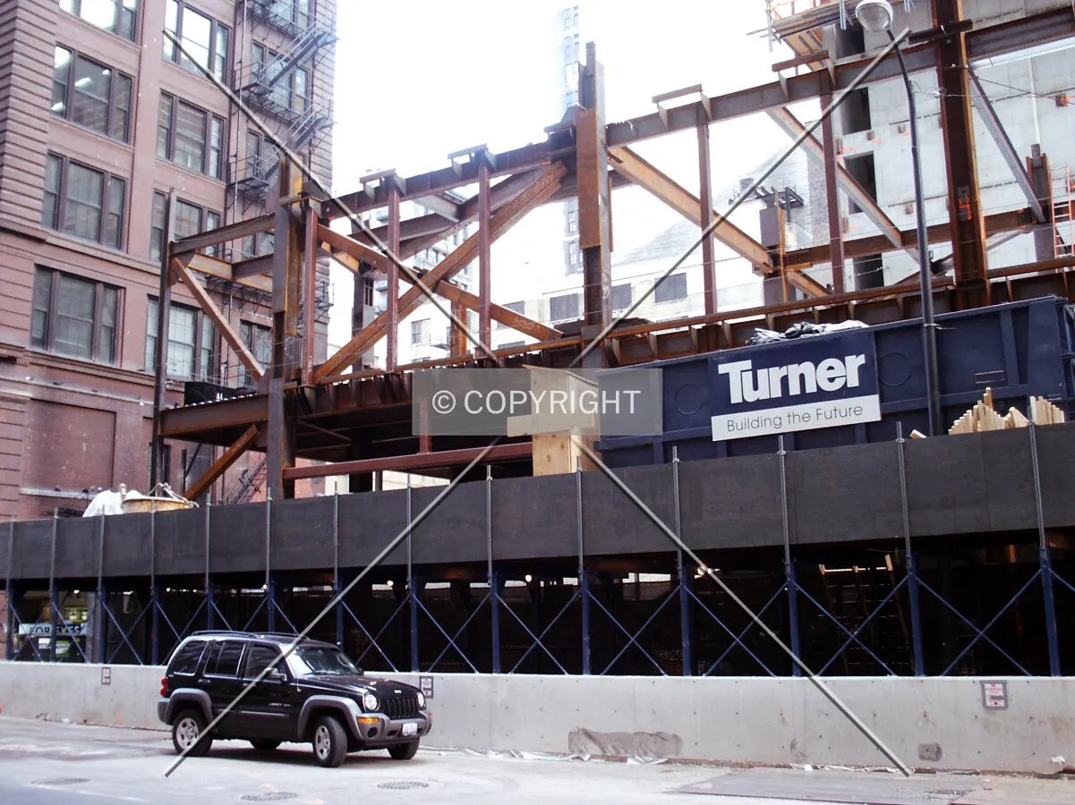 Steel framework by Madison Street