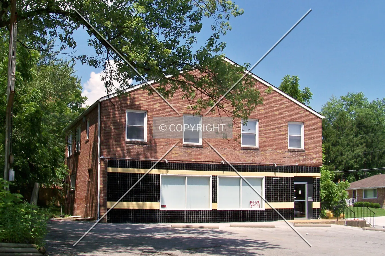 View from the southeast