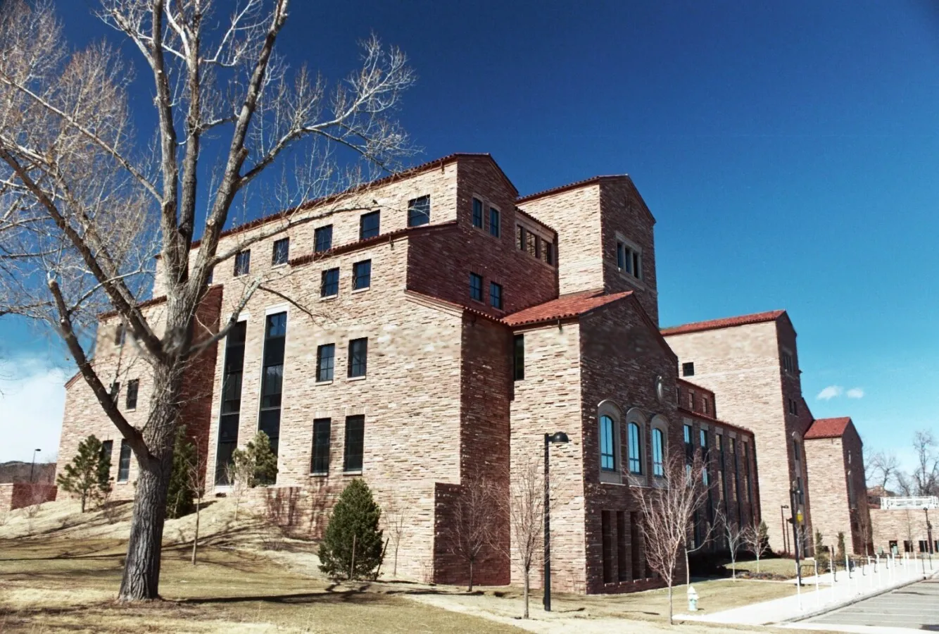 View from the southeast
