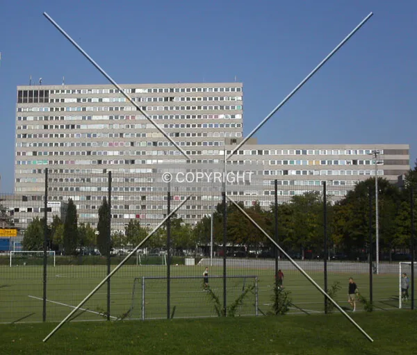 Front view from the old Anhalter bahnhof