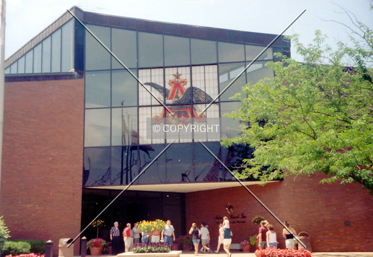 World famous Anheuser-Busch brewery