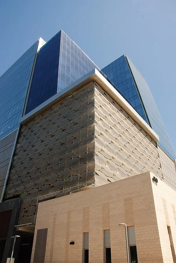 Southwest corner looking up
