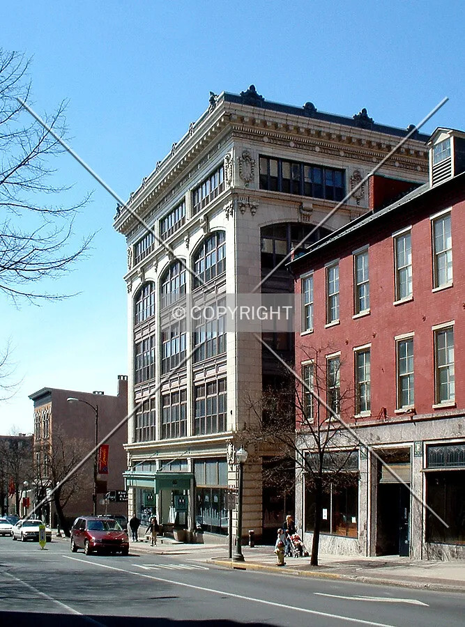 View from the east along King Street