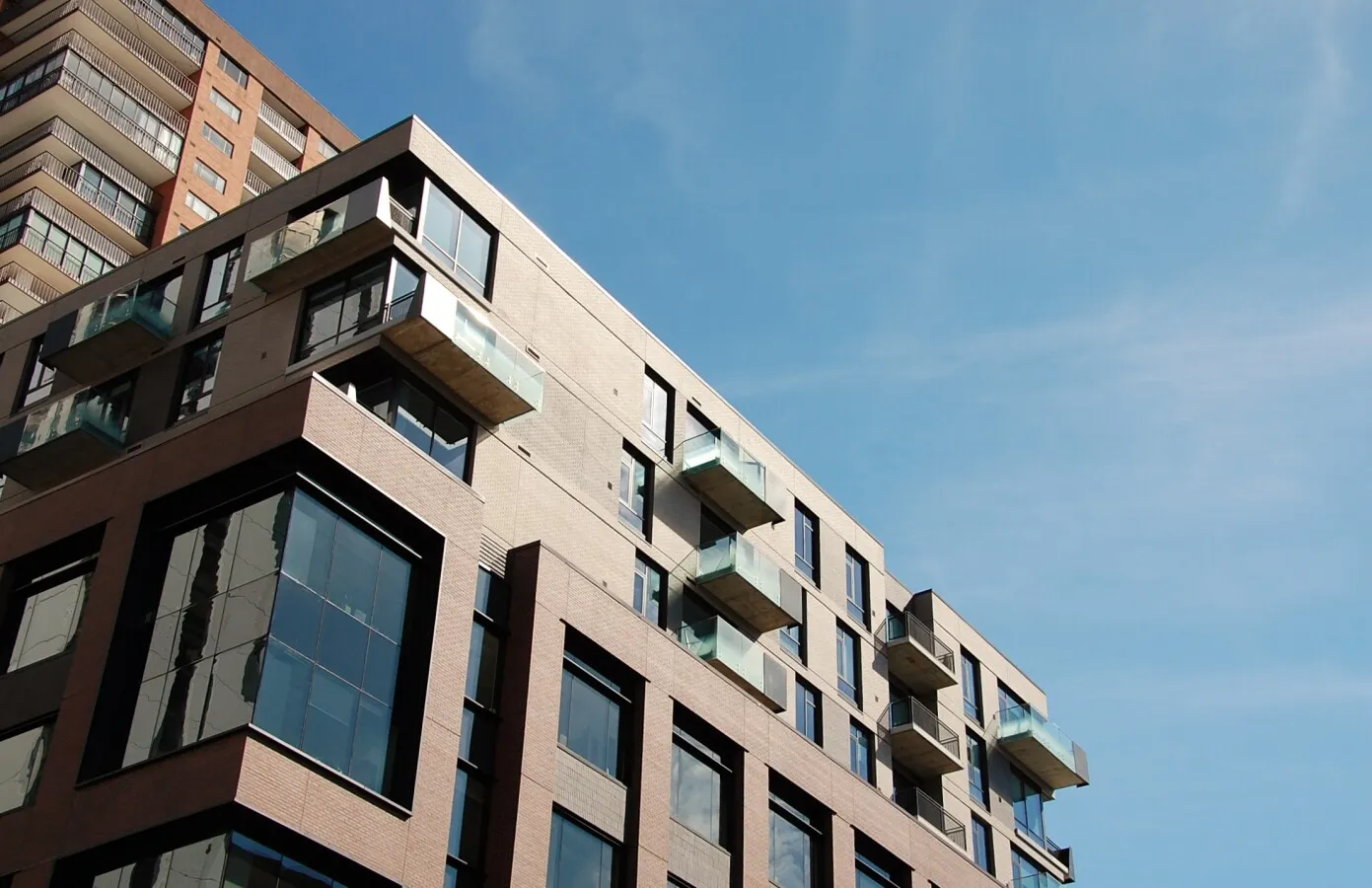 View of the upper floors