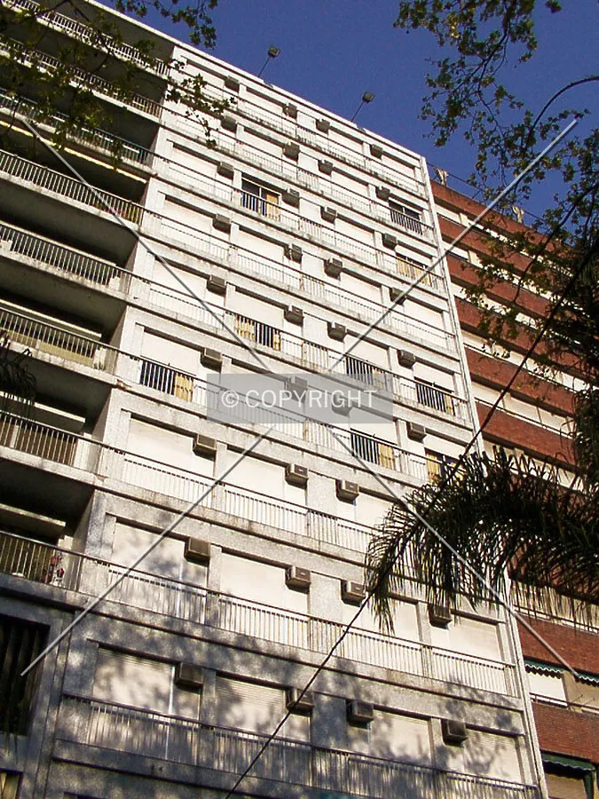 West façade from Plaza Cagancha