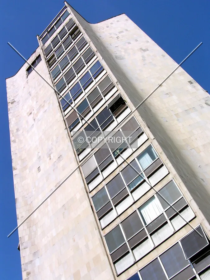 Southwest facade view